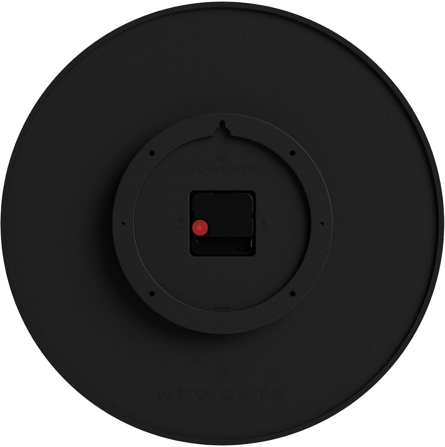 Modern Black Gold Wall Clock 40cm Silent Non-Ticking Retro Decor