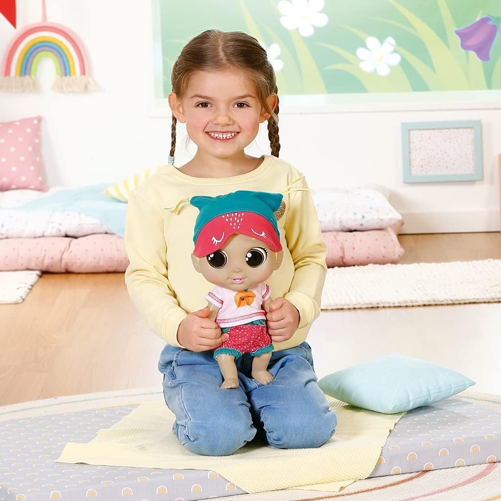 30cm Interactive Baby Doll Sound Effects Moving Eyes Outfit Set