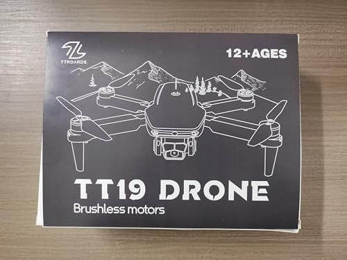 TTROARDS Foldable Mini Drone with 1080P HD Camera & Brushless Motors