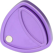 Purple Metal Pivot Fidget Slider Magnetic Clicker Triangle EDC