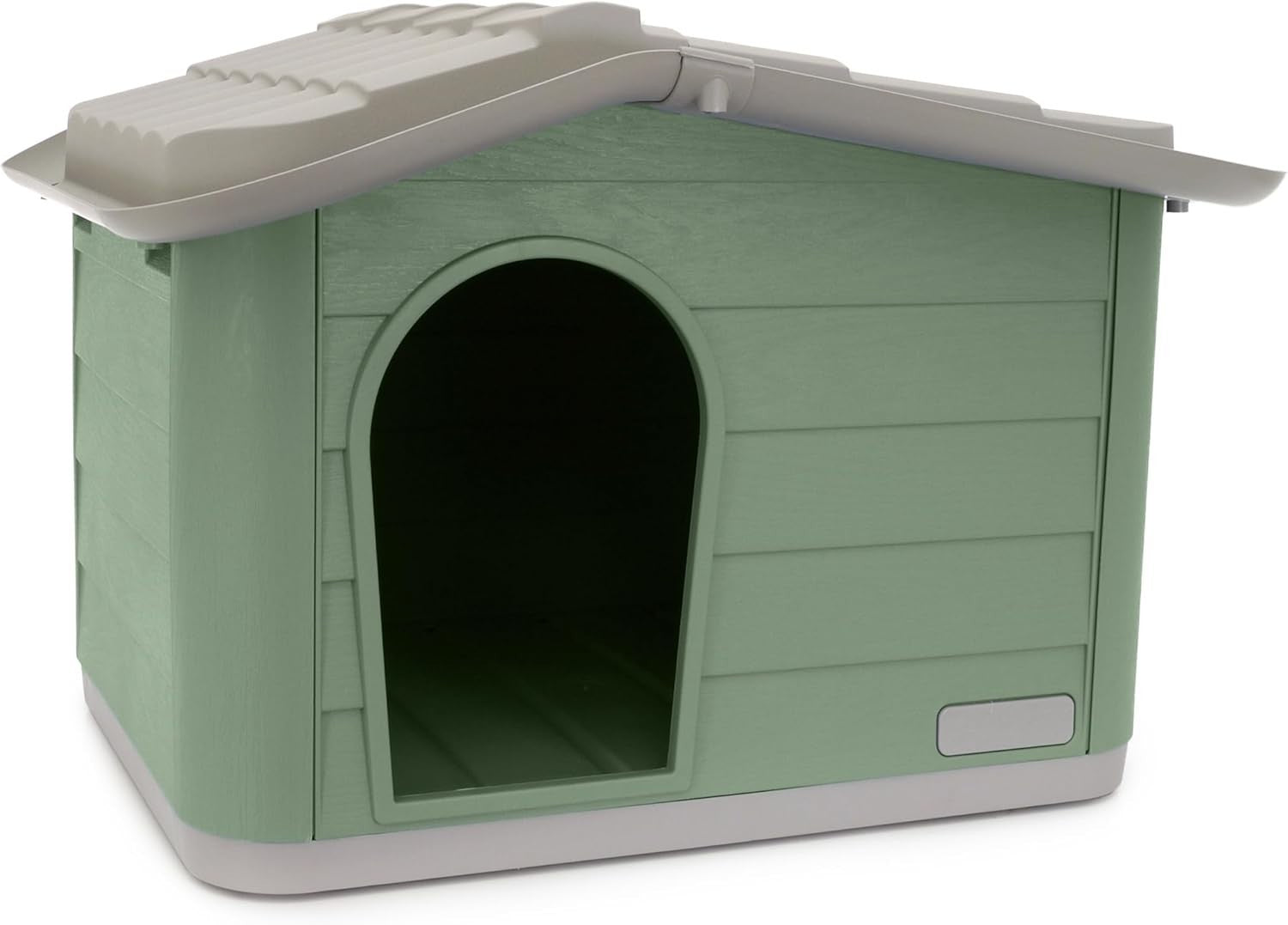 Durable Outdoor Pet House Shelter for Small Dogs, Cats & Rabbits 59x51x41 cm