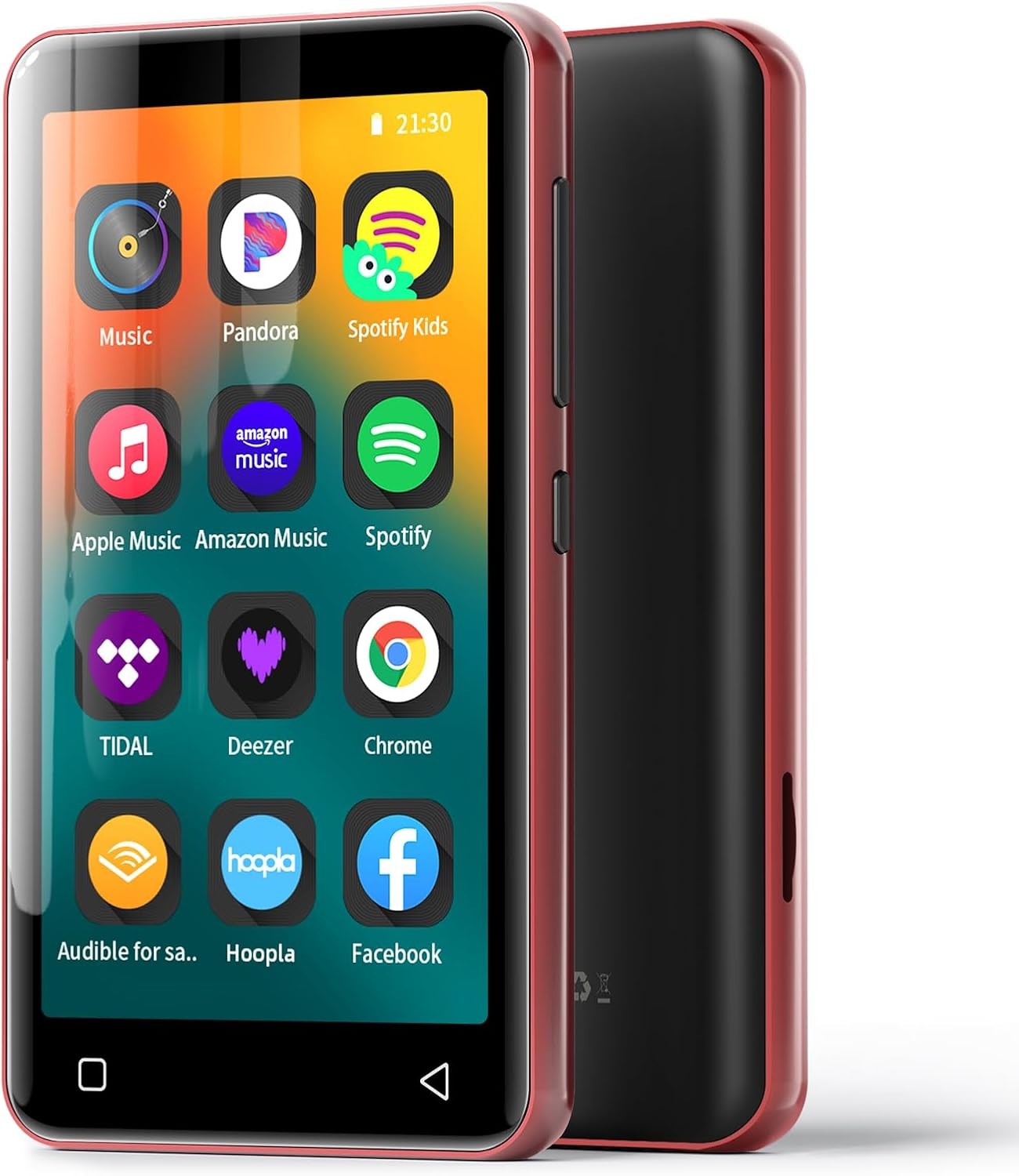 80GB MP3 Player Bluetooth WiFi 4" Touch Screen Spotify MP4