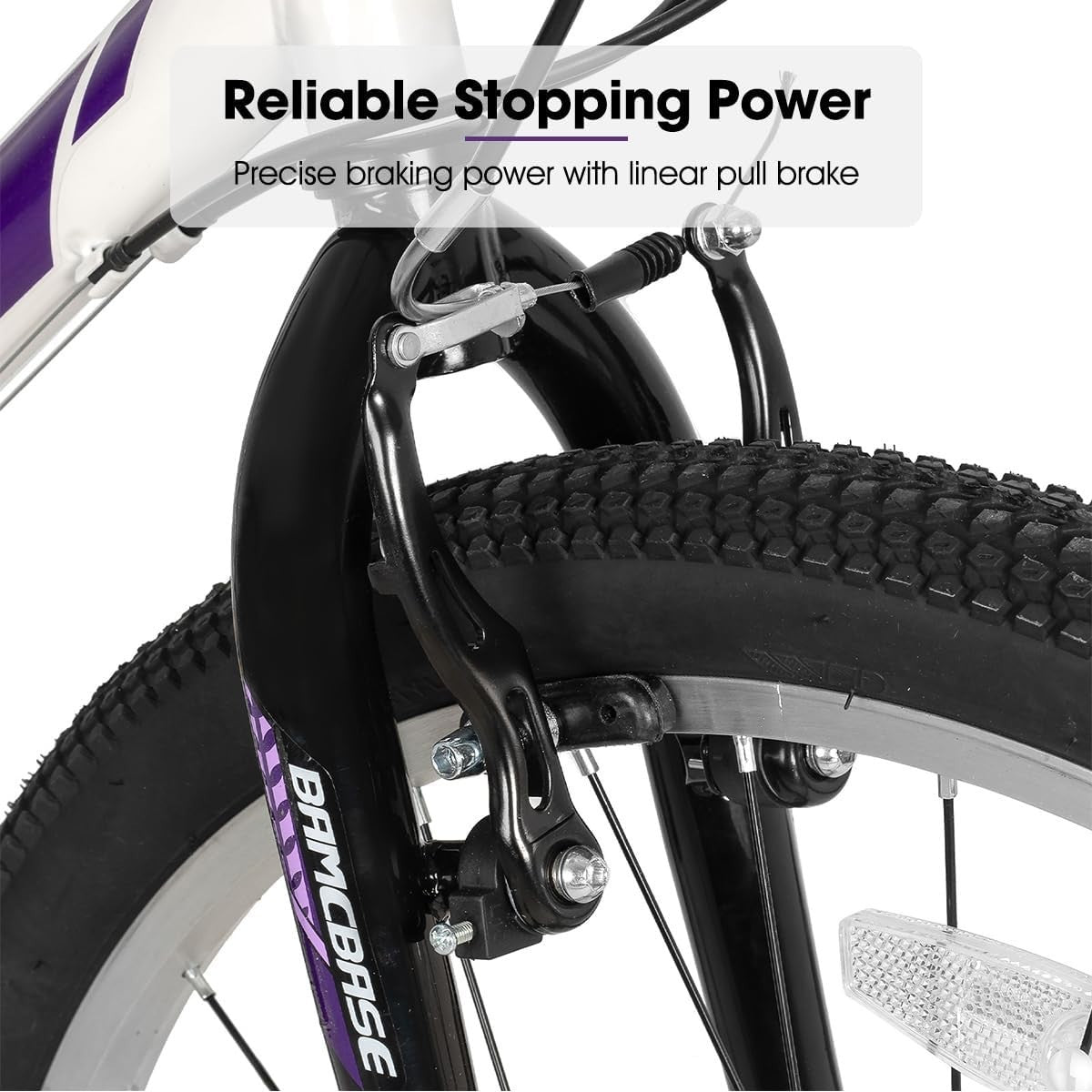 26" 21-Speed Mountain Bike Adult Teen MTB V-Brake Lightweight Frame