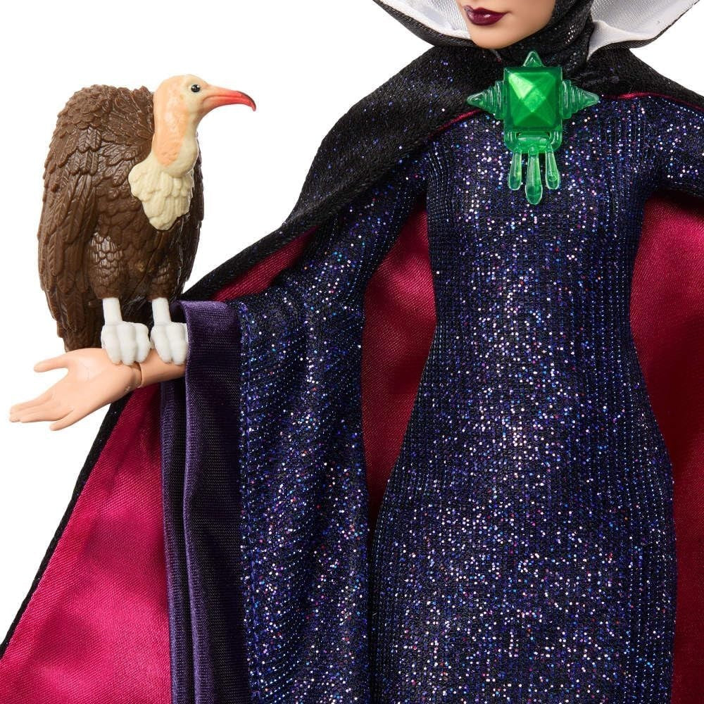 Collector Villain Fashion Doll Sparkling Gown Crown Scepter Accessories