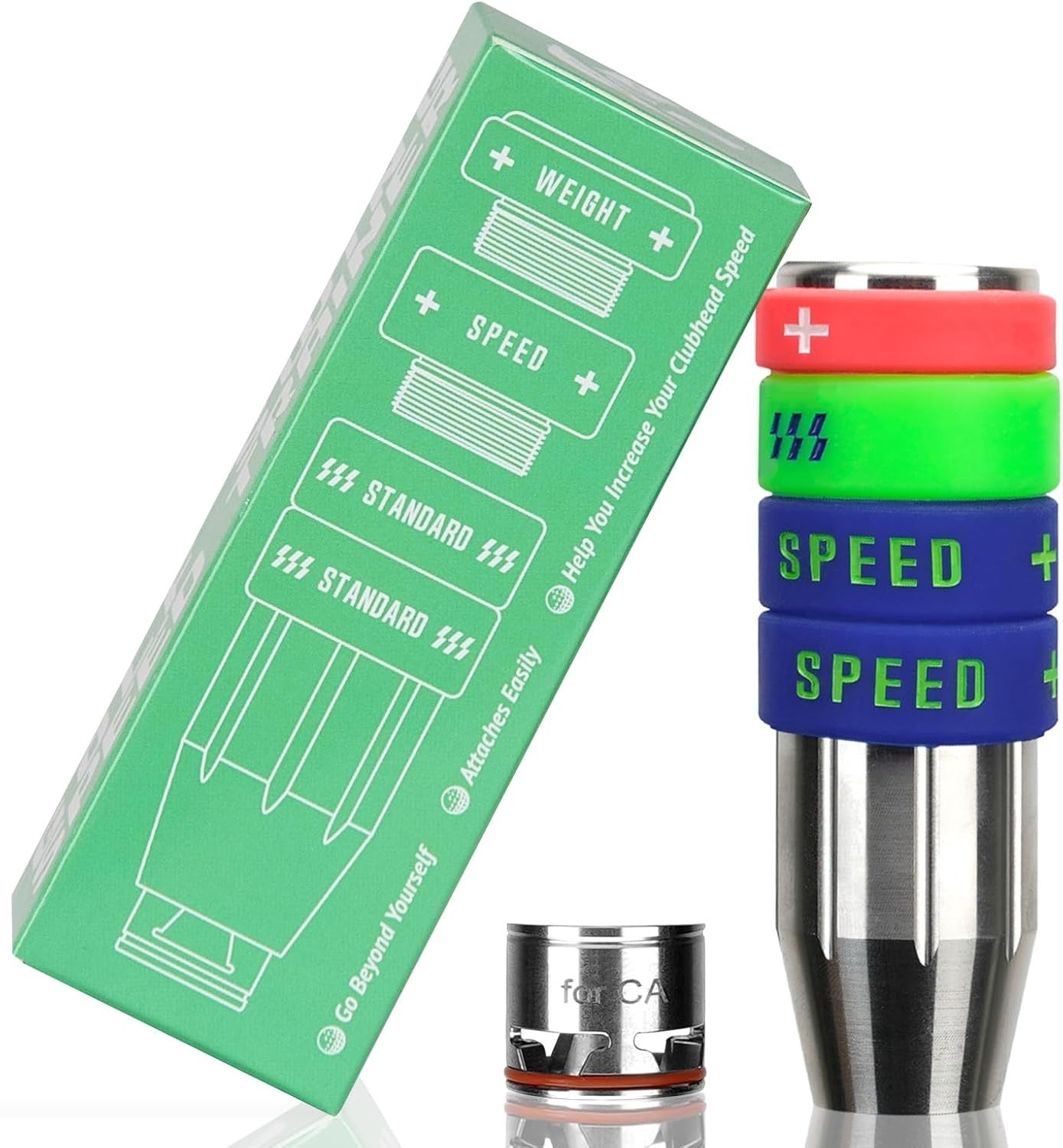 Golf Swing Speed Trainer Adjustable 3 Weight Tempo Tool
