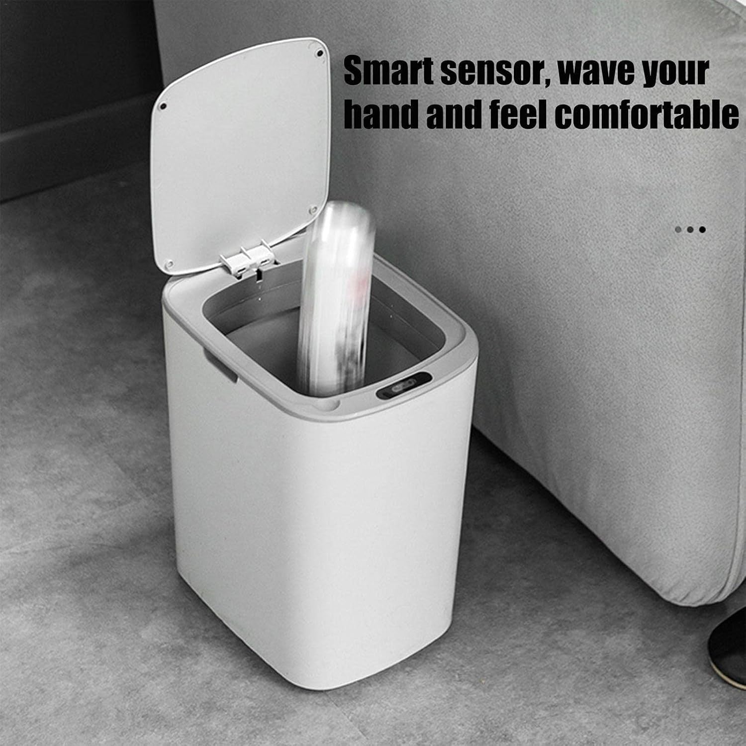 15L Automatic Touchless Sensor Bin Smart Bathroom Kitchen