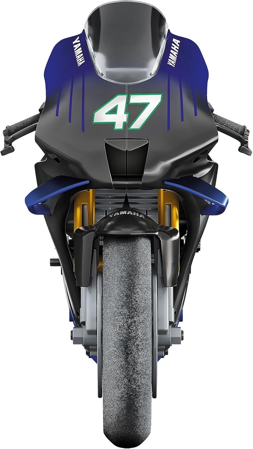 STEM Motorcycle Model Kit with 3-Speed Gearbox & Suspension, Educational Toy