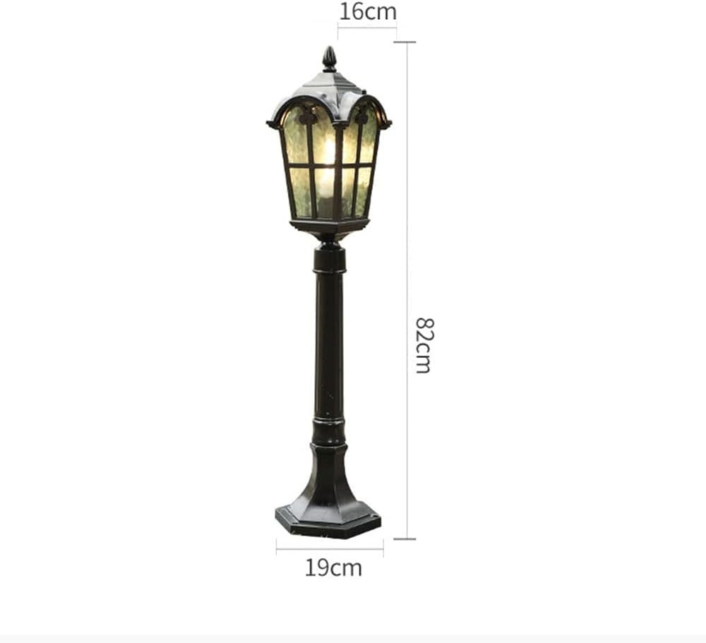 Outdoor Post Light Retro Garden Path Lantern IP55 E27 Lamp