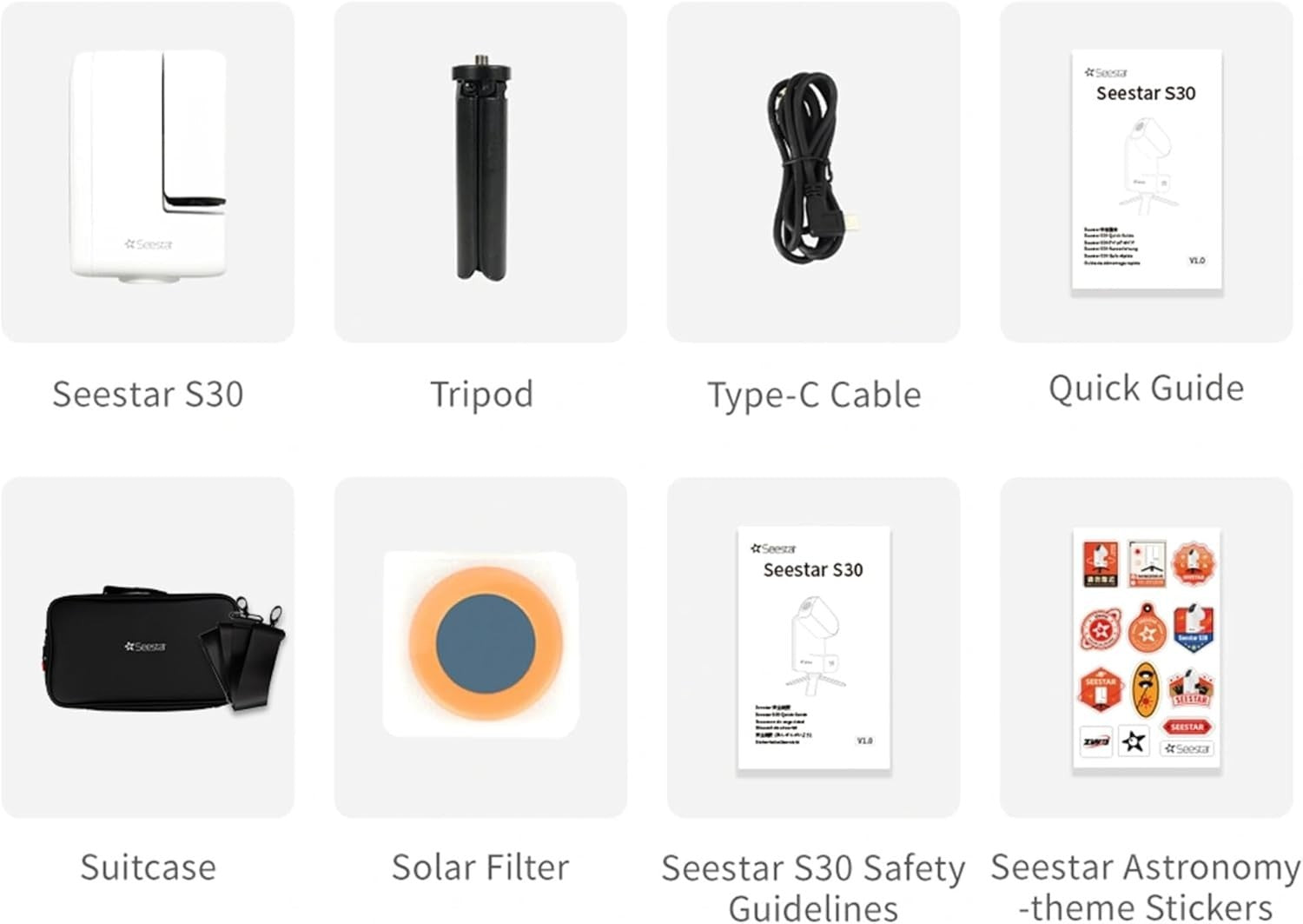 S30 Smart Digital Telescope Auto-Align Portable EAA Astrophotography