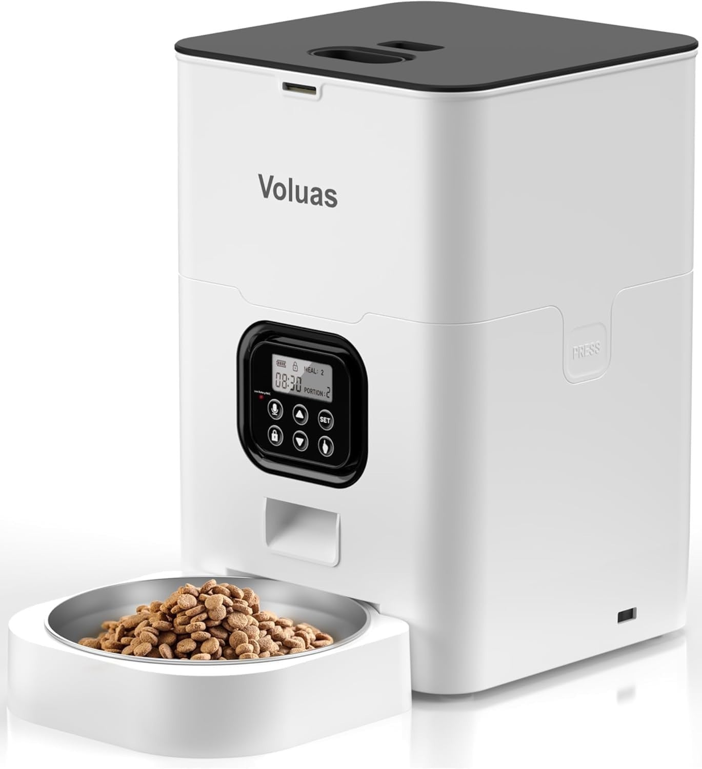 Automatic Pet Feeder 4L Timed Food Dispenser Portion Control LCD Timer