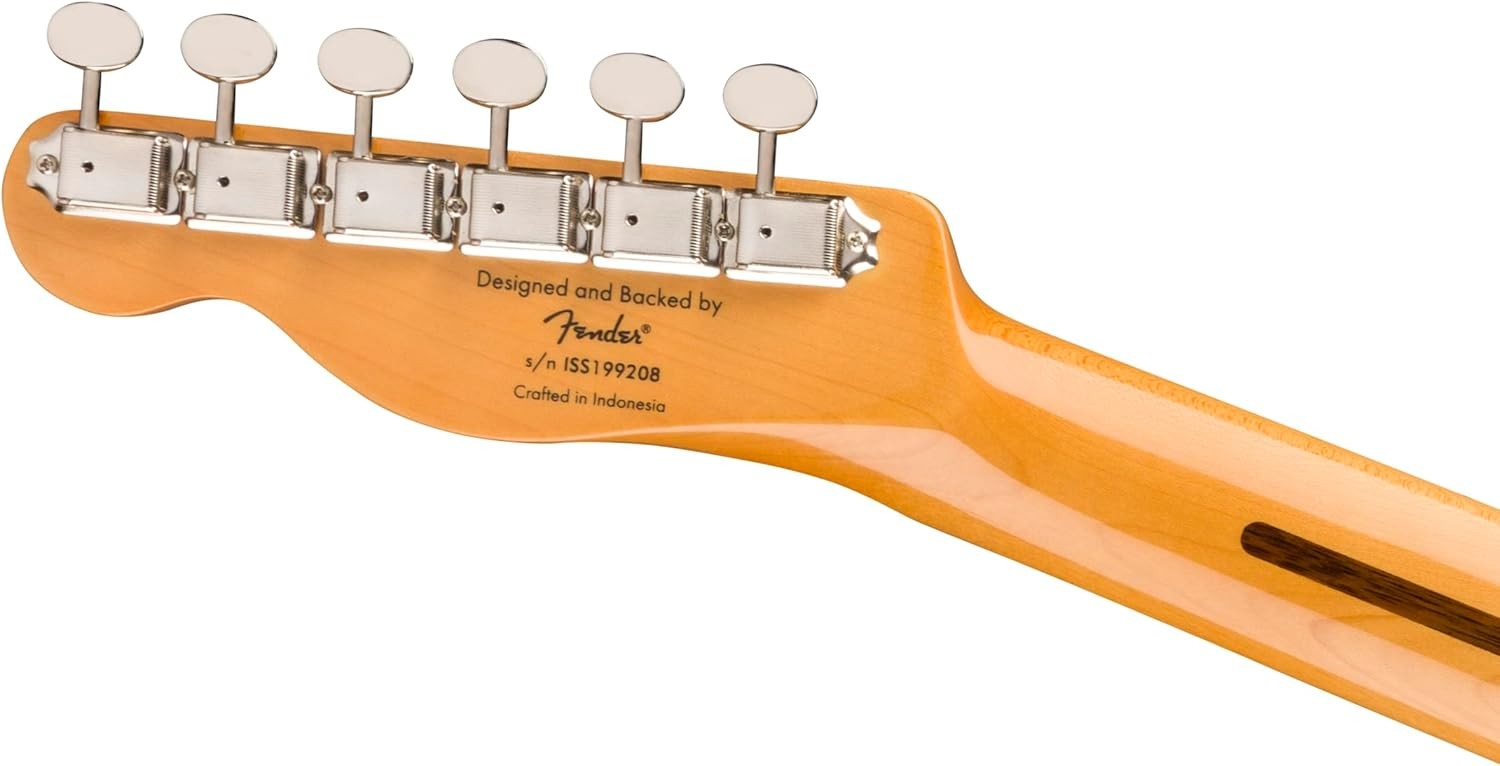 60s Thinline Semi Hollow Electric Guitar Natural Maple Neck