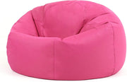 Pink Waterproof Outdoor Bean Bag Chair Large Seat for Garden Gaming