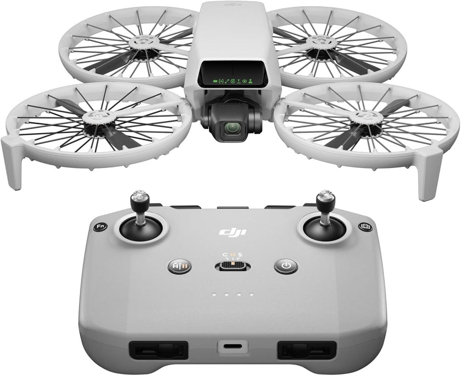 DJI Flip 4K Drone with RC-N3 Controller, 31-Min Flight, Palm Takeoff