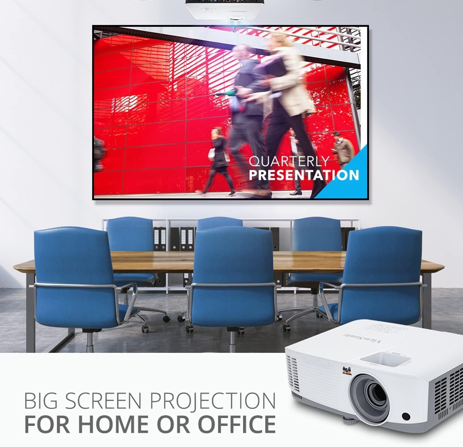 4000 ANSI XGA DLP Projector HDMI USB VGA Ceiling Mount Office