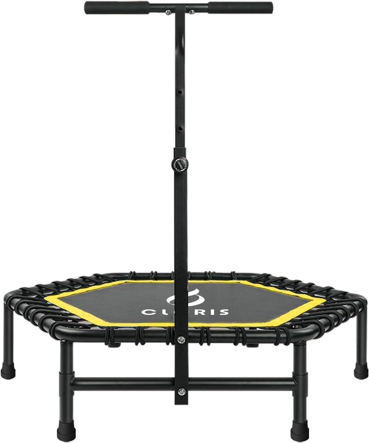 45in Heavy Duty Springless Fitness Rebounder Adjustable Handle Indoor