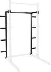 Bolt-On Weight Storage System Black & Gunmetal for Half Power Rack