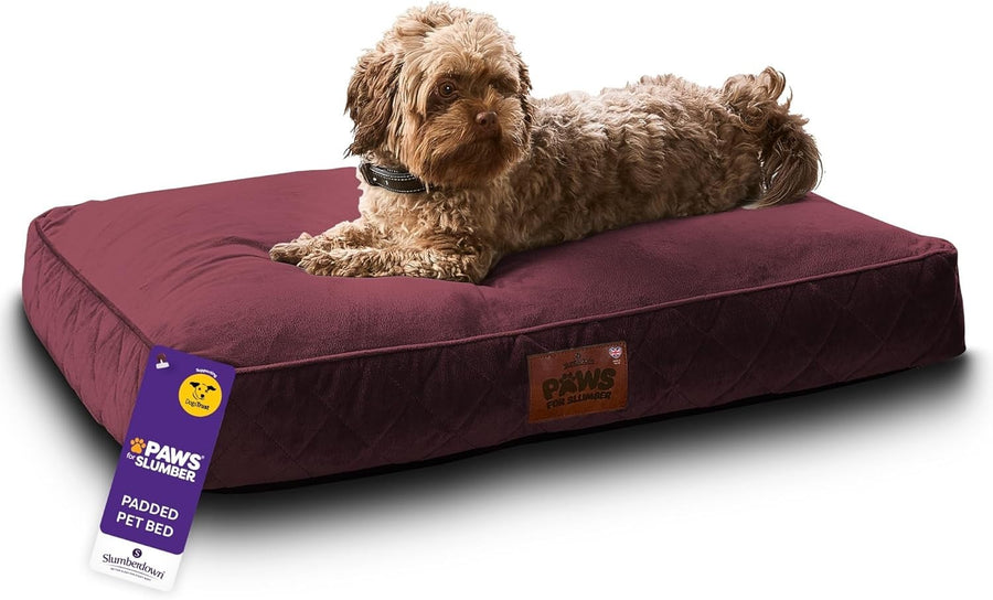 Luxury Orthopedic Dog Bed 60x80cm Washable Non Slip UK Made