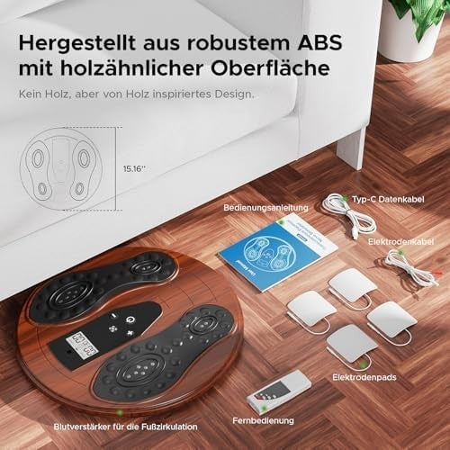 EMS TENS Infrared Foot & Leg Massager – Pain Relief & Circulation Booster