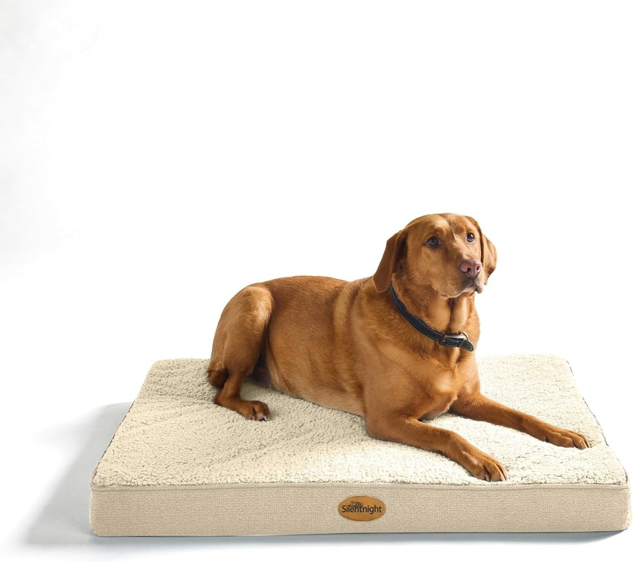 XL Orthopedic Dog Crate Bed 112x81x7.6cm Washable Mat