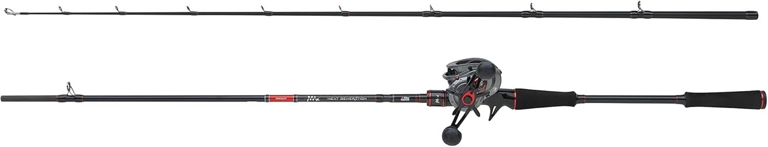 Pike Lure Fishing Rod & Baitcast Reel Combo 2.44m 30-110g