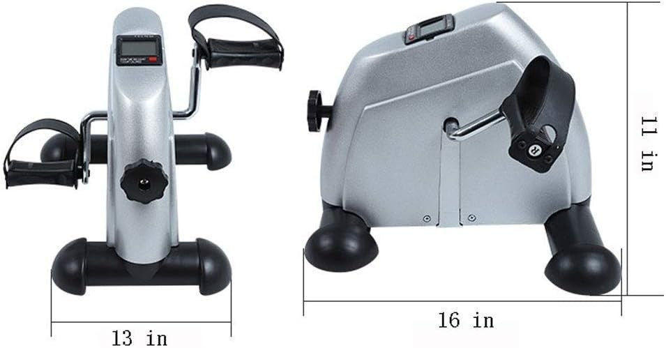 Seated Pedal Trainer Adjustable Resistance LED Arm Leg Rehab