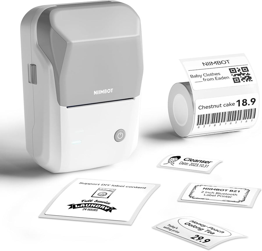 B1 2-Inch Portable Bluetooth Label Maker – Thermal Printer 20-50mm