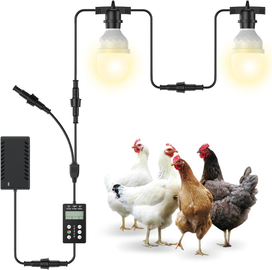 Automatic Chicken Coop LED Light Timer Egg Booster