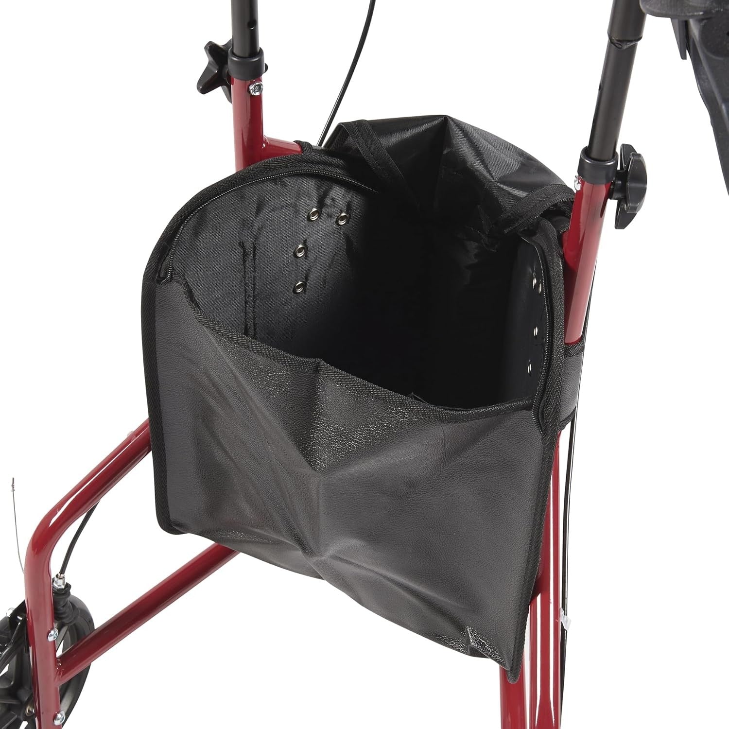 3 Wheel Lightweight Rollator Walker Folding Adjustable Brakes Mobility Aid