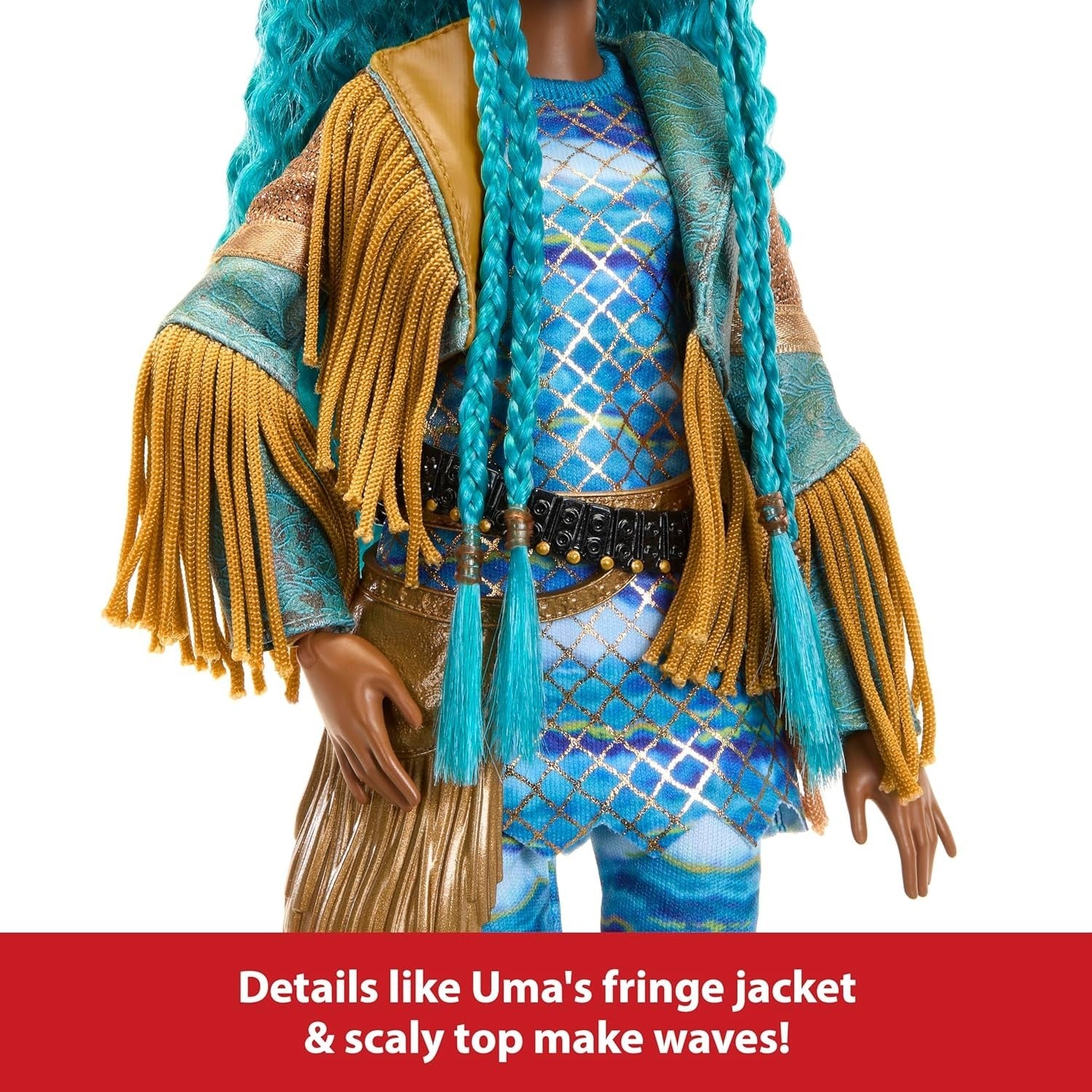 Articulated Fashion Doll Movie Inspired Outfit Fringe Jacket Boots