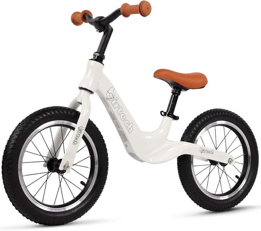 14 Inch Balance Bike Kids Training Bicycle Air Tires Adjustable Age 3-6