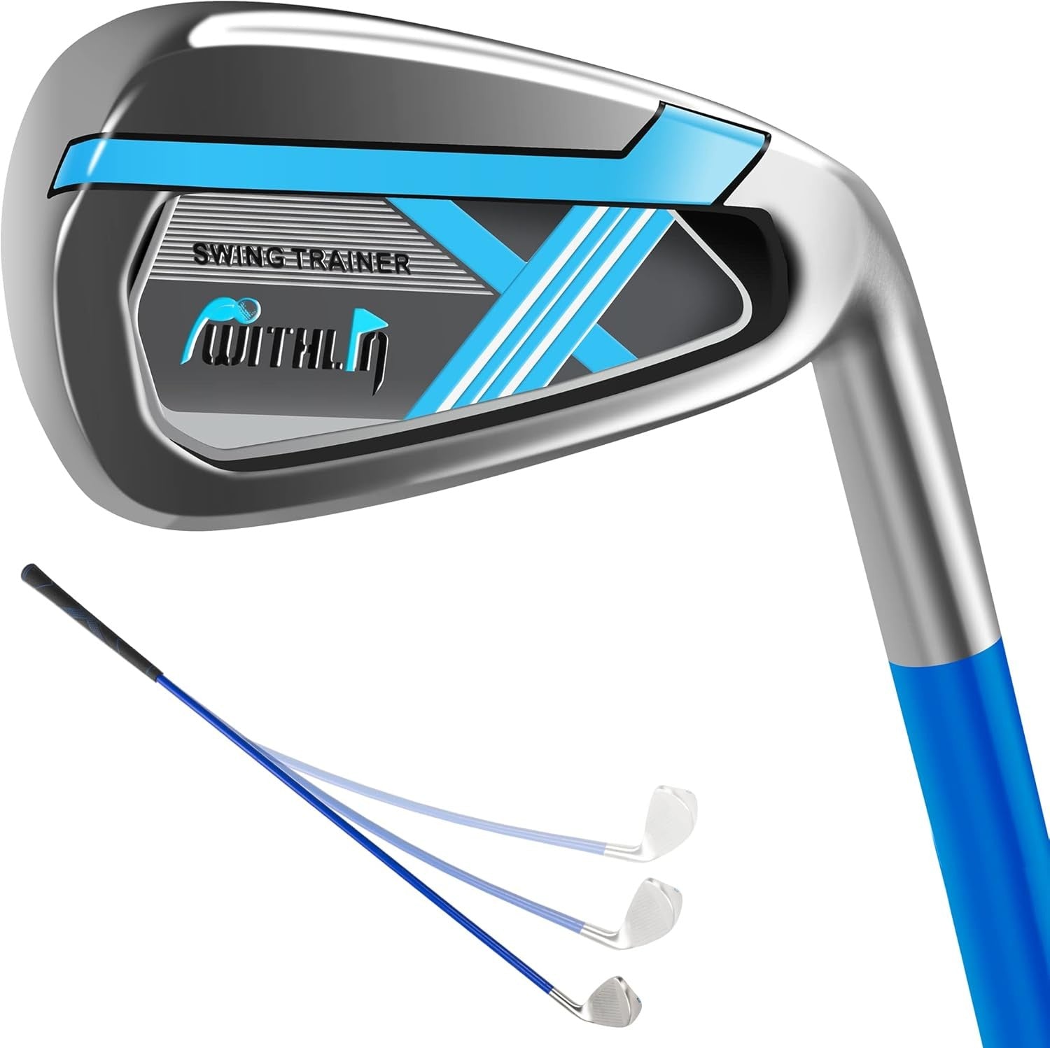 7 Iron Golf Swing Trainer Aid Warm Up Stick for Tempo & Strength
