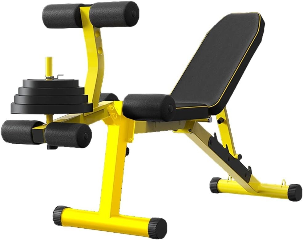 Adjustable Weight Bench with Leg Extension 330lb Home Gym Trainer