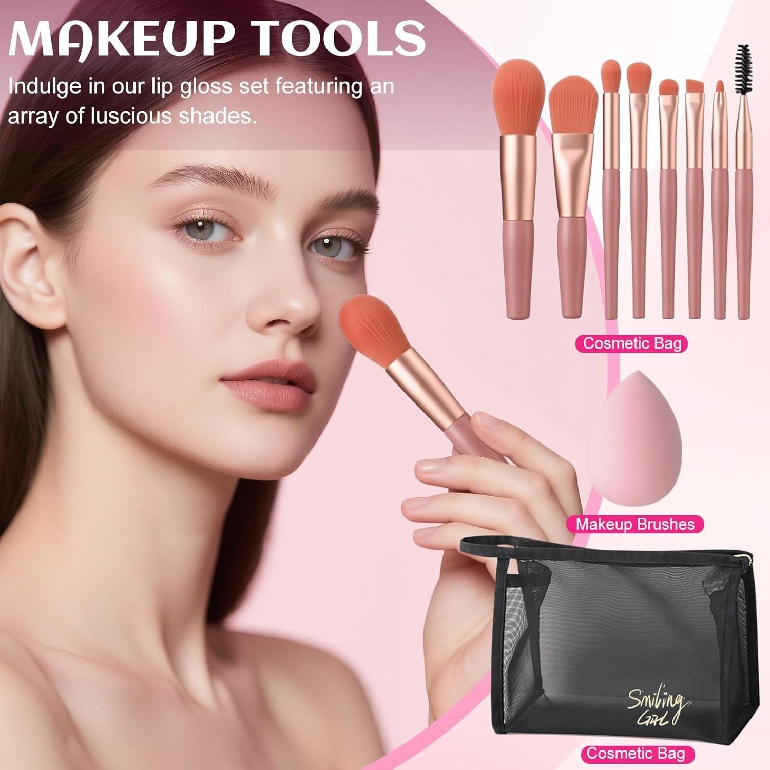 All In One Makeup Kit Full Set Travel Gift with Palette