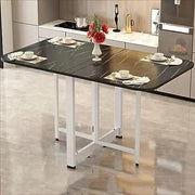 Foldable Drop Leaf Expandable Kitchen & Living Room Table Desk 3 Forms