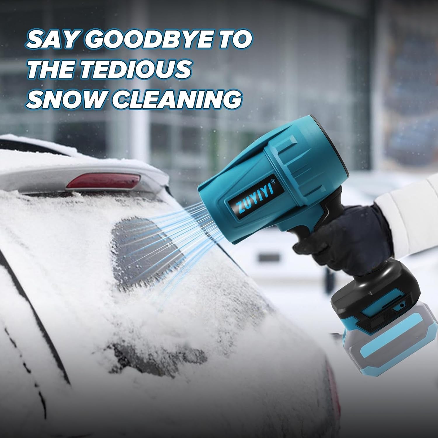 Mini Cordless Air Blower 240MPH Turbo Fan 18V Handheld Dust Cleaner