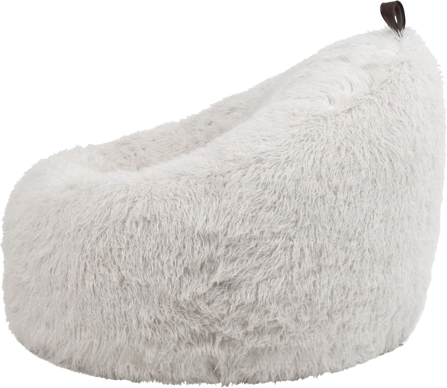 Faux Fur Bean Bag Chair Large Adult Comfy Seat Lounge Sofa Bed Room