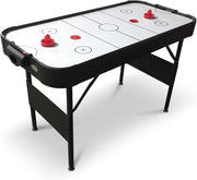 4FT Folding Air Hockey Table Manual Scorer Compact Indoor Arcade Game