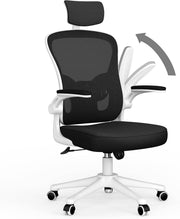 Ergonomic Mesh Office Chair with Lumbar Support Headrest Adjustable Desk Seat