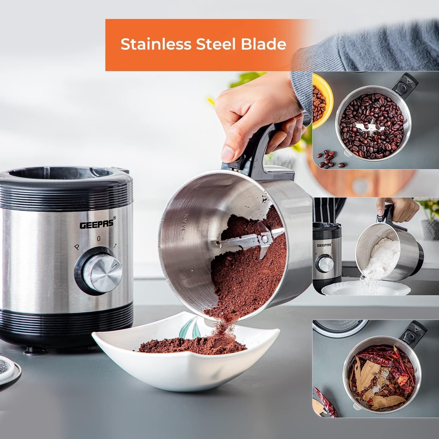 1140W Espresso Machine & 450W Grinder Set | 15-Bar Pressure | Milk Frother