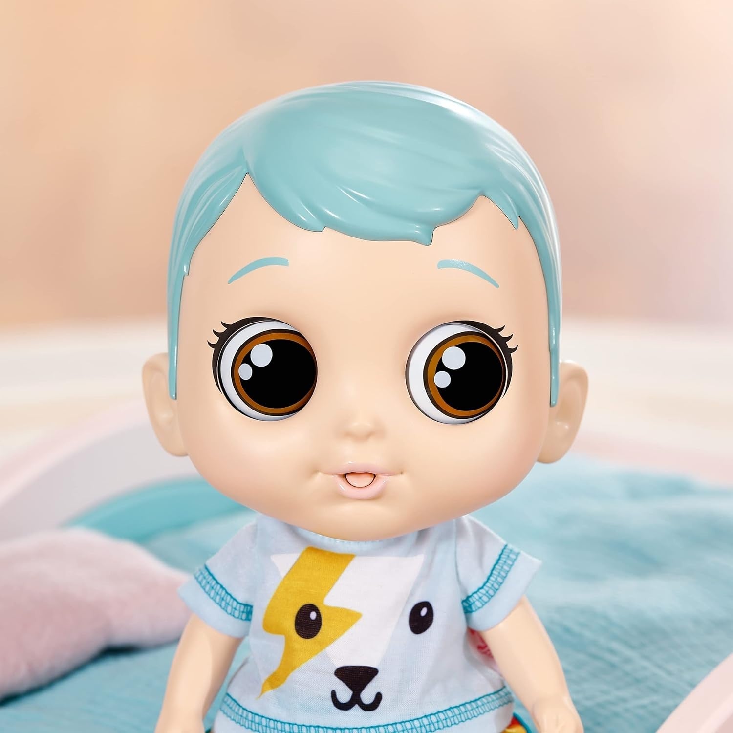30cm Interactive Baby Doll 25+ Sounds Moving Eyes Outfit Set