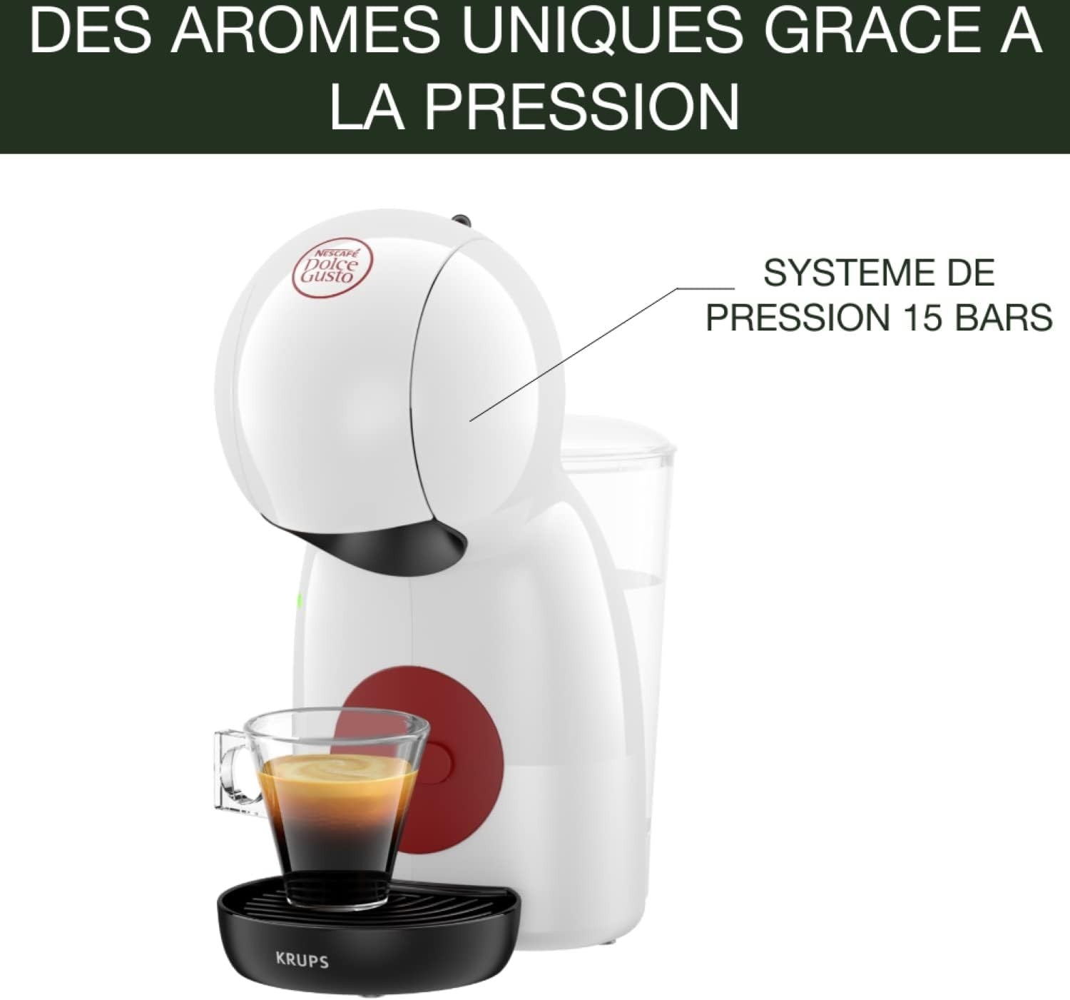 Mini Capsule Coffee Machine 15 Bar Pump | Automatic Espresso Maker | Hot & Cold