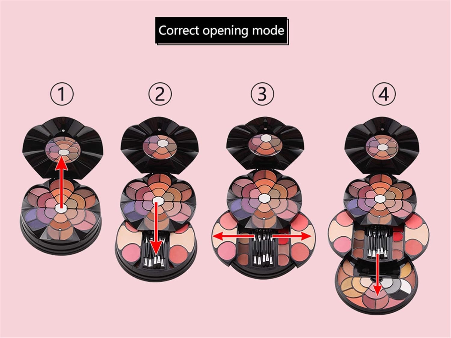 All In One Makeup Set Full Kit Palette Lipstick