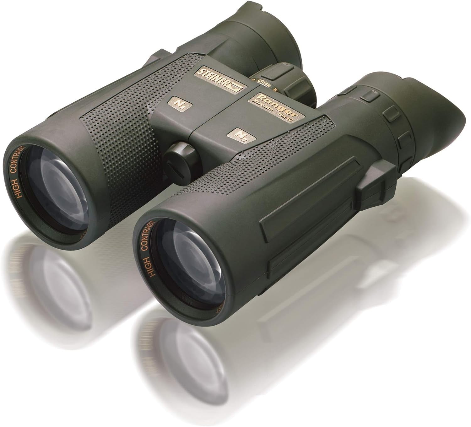 10x42 Hunting Binoculars High Magnification HD Optics Waterproof Wide View