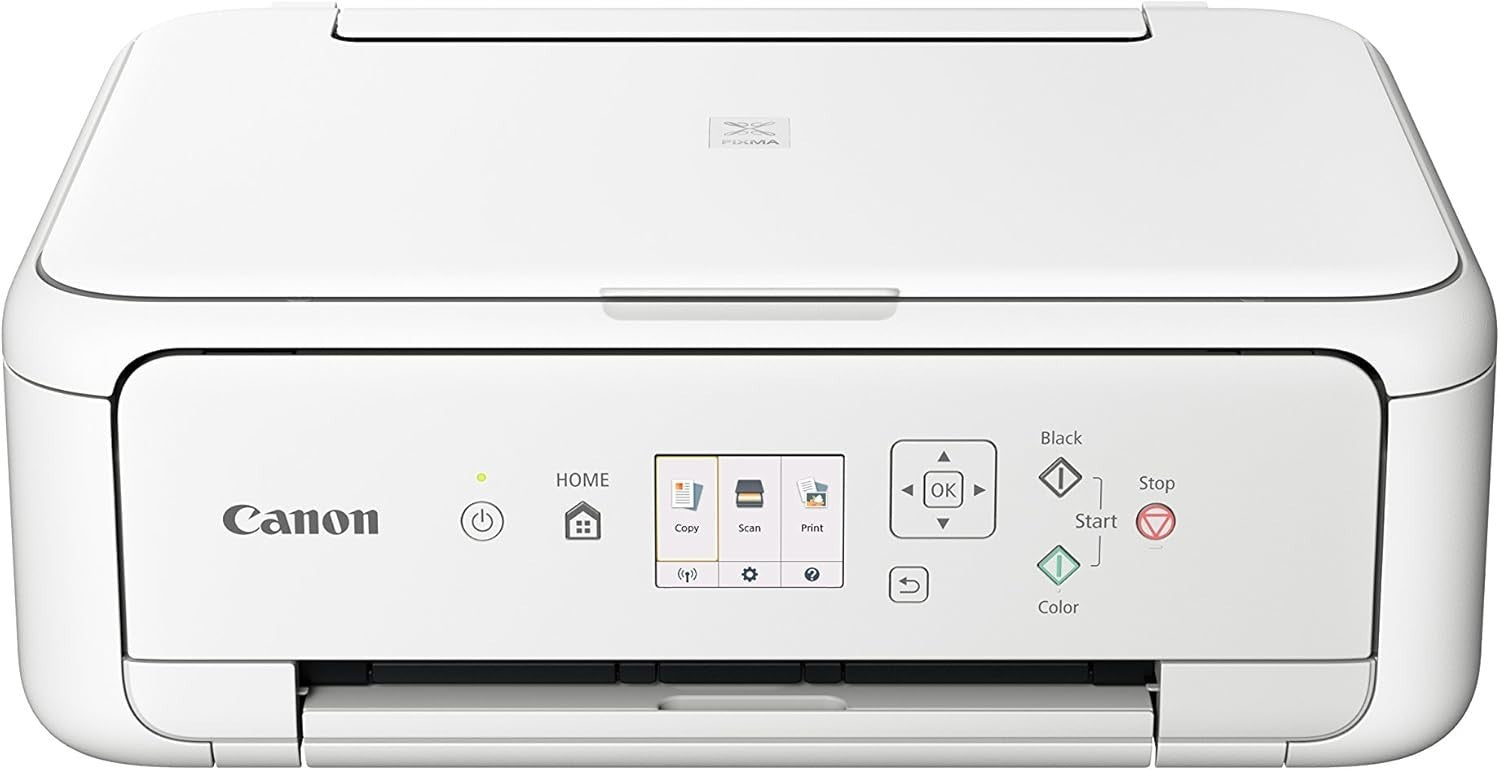 Wireless 3-in-1 Colour Printer A4 Duplex LCD Screen White