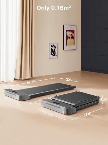 Foldable WalkingPad C1 Treadmill Home Office Ultra Slim Under Desk 6km/h