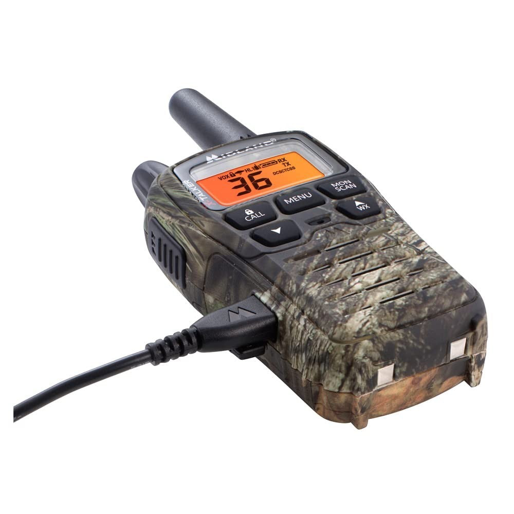Long Range Walkie Talkie 36 Channel 38 Mile NOAA Weather Alert Radio
