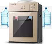 Hot Cold Water Dispenser 3/5 Gallon Top Loading Countertop Chiller