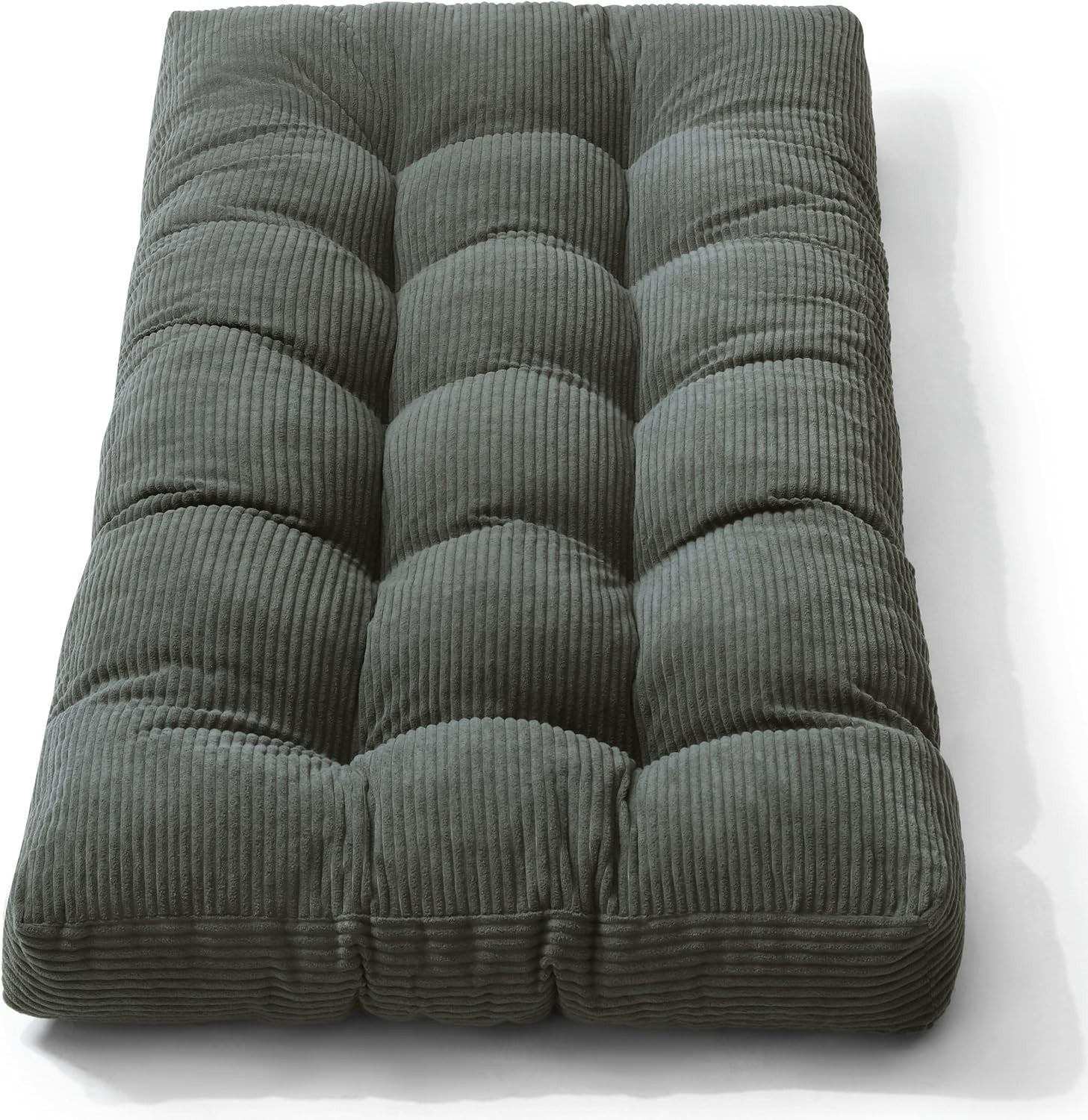 Floor Futon Mattress 90x190 Foam Sofa Bed Thick Corduroy Foldable