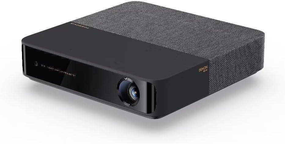 Mini Laser Projector 1080P HDR10 4K Support 500 ISO Lumens Portable