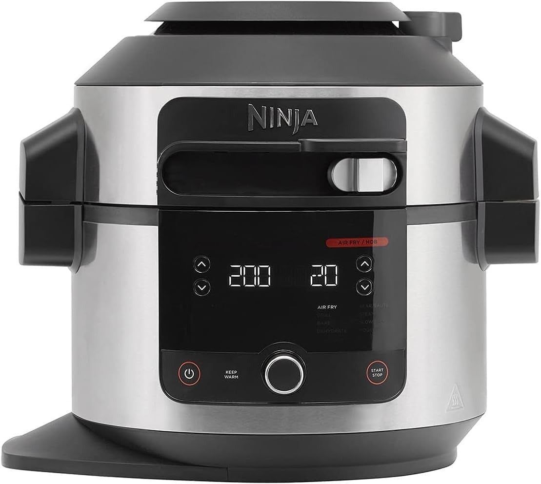 11-in-1 Pressure Cooker Air Fryer 6L Multi Cooker Grill Steam Bake XL
